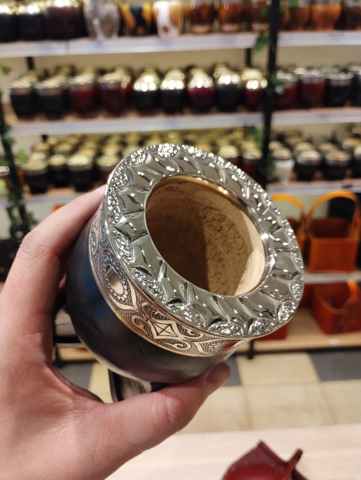 IMPERIAL CALABAZA ALPACA CINCELADO - Imagen 3