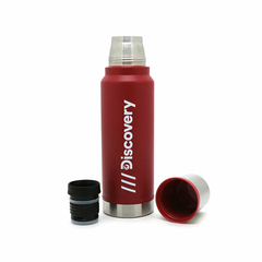 TERMO DISCOVERY 1 LITRO S/MANIJA ROJO