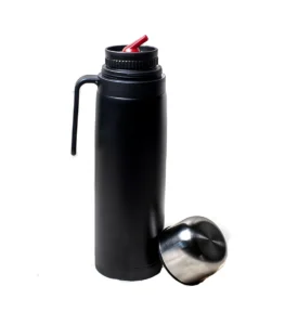 TERMO MEDIA MANIJA NEGRO 1 L