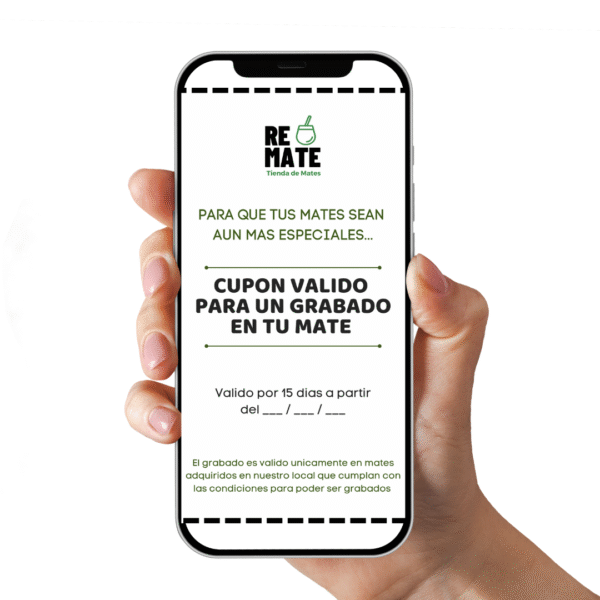 VOUCHER GRABADO LASER