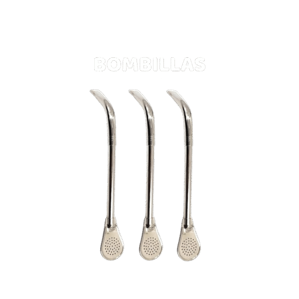Bombillas de acero y bronce para mate en REMATE, Tucumán