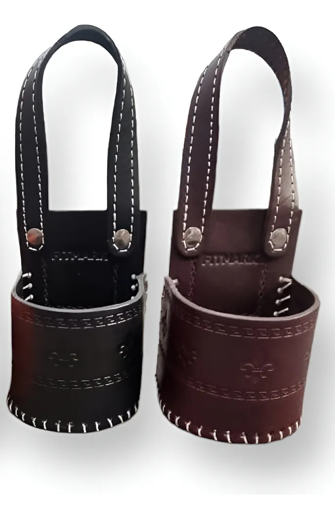 PORTA MATE PARA AUTO 100% CUERO PREMIUM