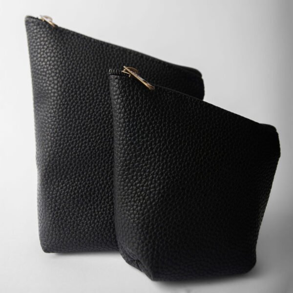 YERBERO + AZUCARERO ECO CUERO NEGRO