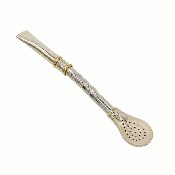 BOMBILLON ALPACA CAÑO ACERO