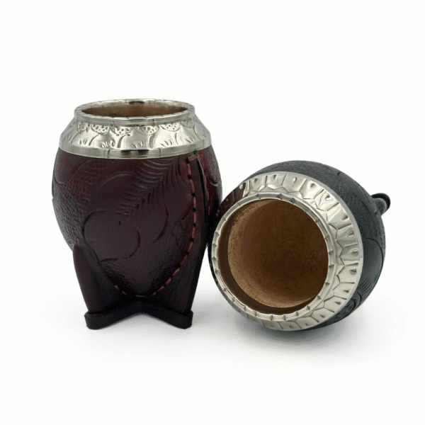 TORPEDO ALPACA CINCELADO CUERO LABRADO