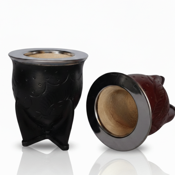 CAMIONERO ACERO CUERO LABRADO