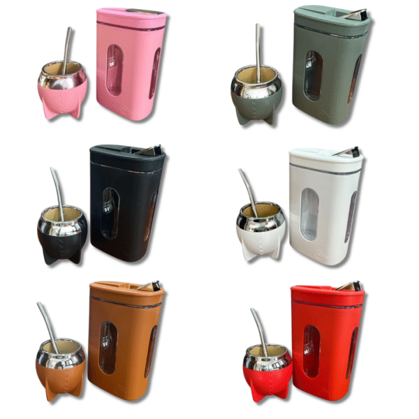 KIT PAMPA  MATE + YERBERO + BOMBILLA