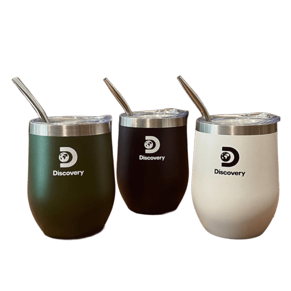 MATE TERMICO DISCOVERY ANTIVUELCO  CON BOMBILLA