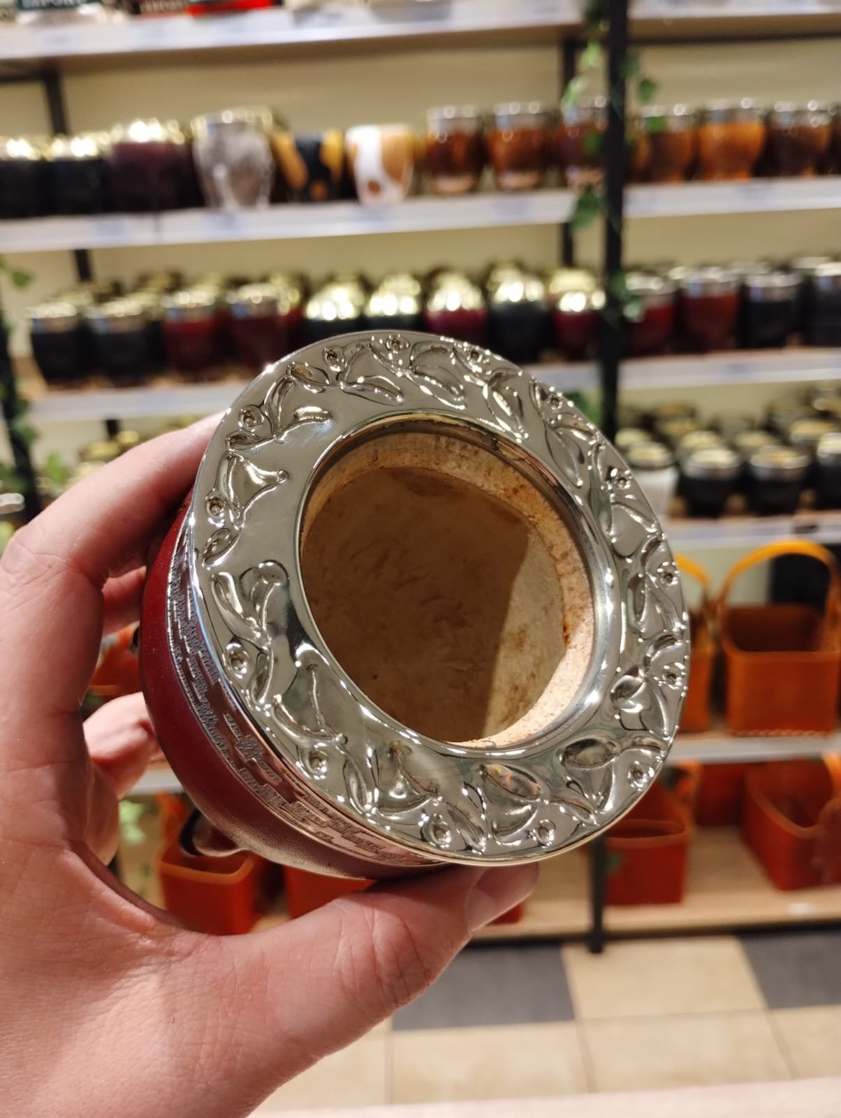 IMPERIAL CALABAZA ALPACA CINCELADO - Imagen 2