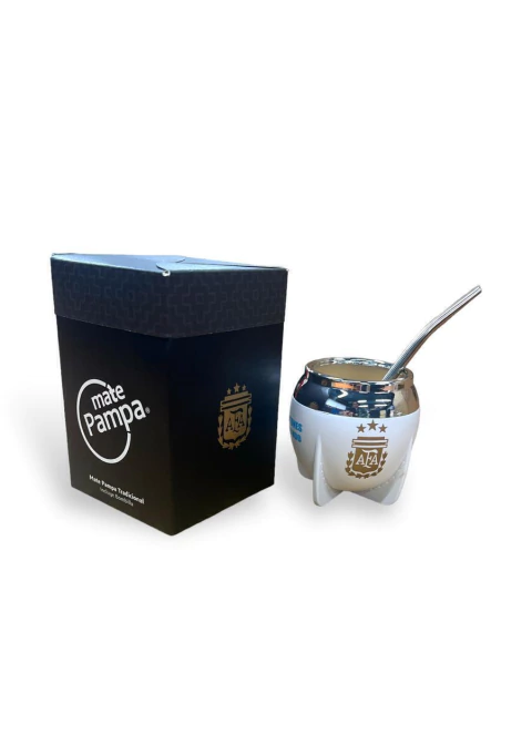 MATE PAMPA FÚTBOL BOCA CERRADA - Imagen 2