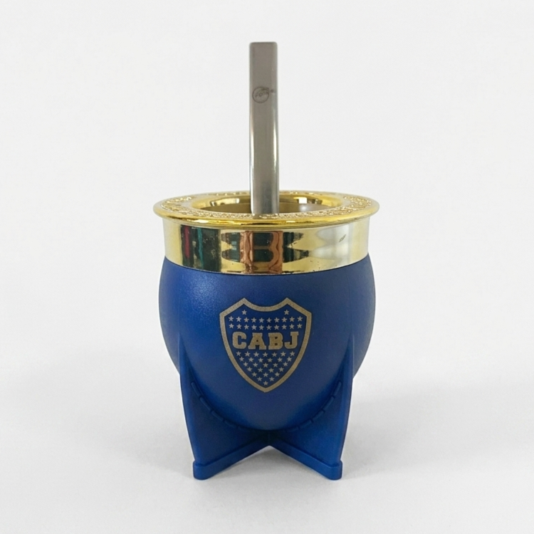 PAMPA XL BOCA JUNIORS CON BOMBILLA - Imagen 3