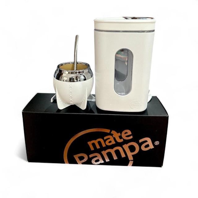 KIT PAMPA MATE + YERBERO + BOMBILLA - Imagen 7