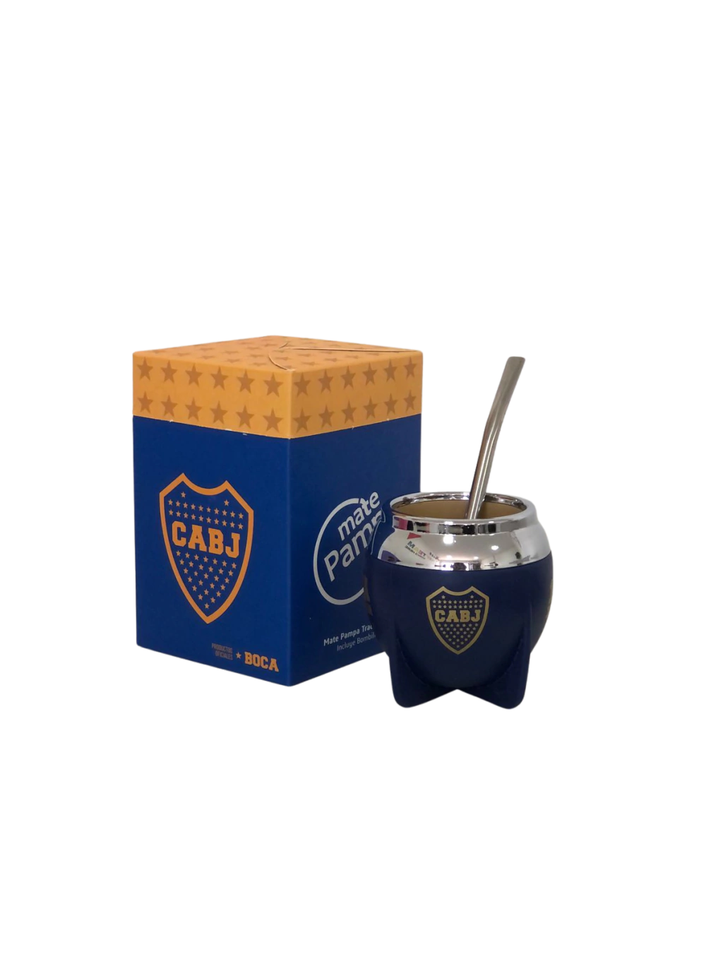 MATE PAMPA FÚTBOL BOCA CERRADA - Imagen 4