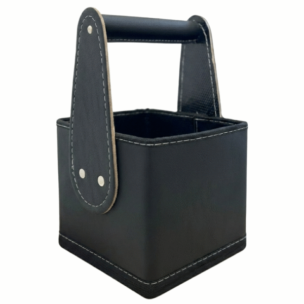 MATERA CANASTO SIMIL CUERO S/ DIVISION AGARRE FIRME