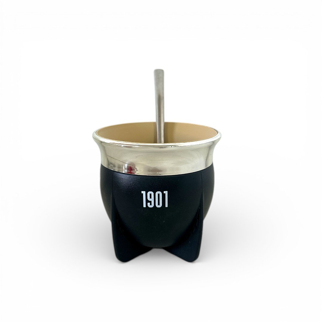 Mate Pampa boca abierta fútbol con bombilla - Imagen 10