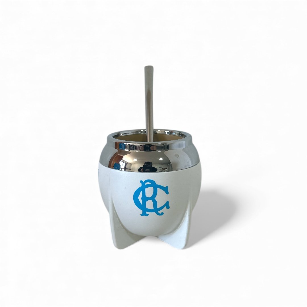 Mate Pampa fútbol boca cerrada con bombilla - Imagen 13