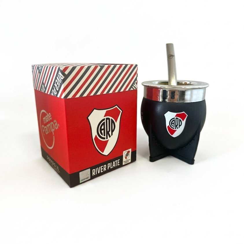 PAMPA XL RIVER PLATE CON BOMBILLA
