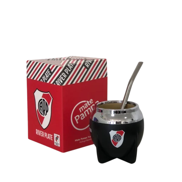 MATE PAMPA FÚTBOL  BOCA CERRADA