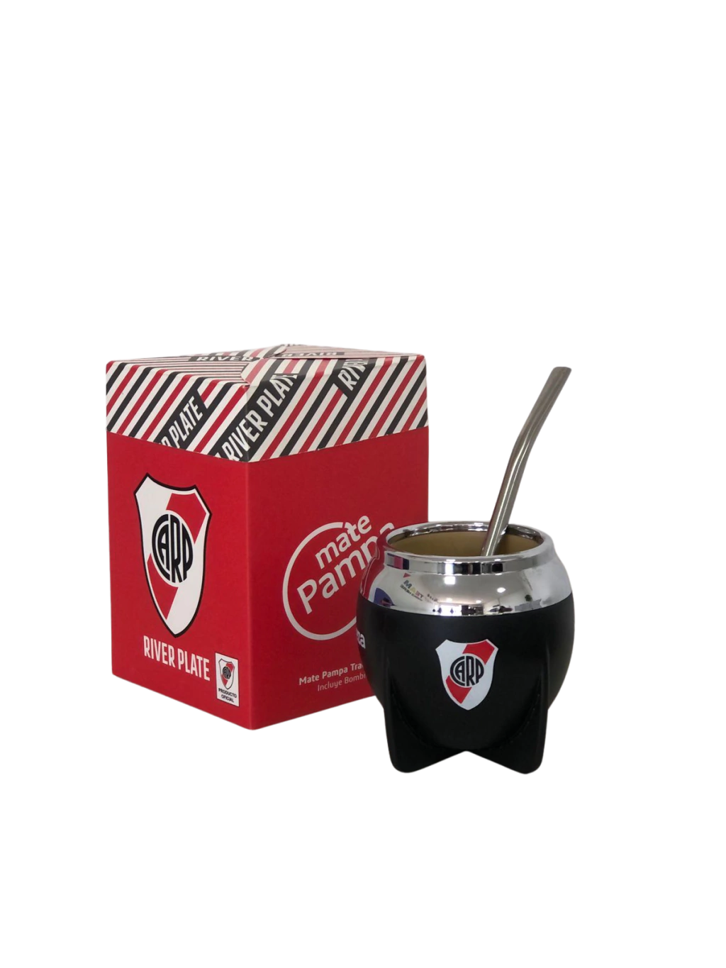 MATE PAMPA FÚTBOL BOCA CERRADA